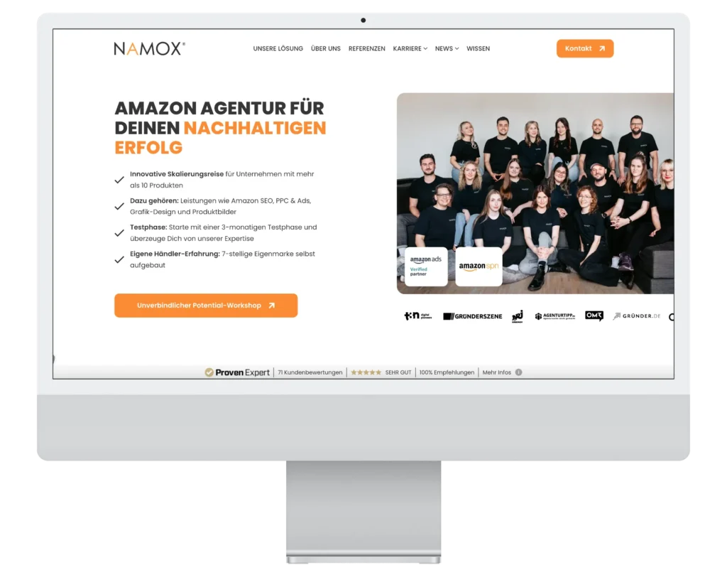 Amazon Agentur für nachhaltigen Erfolg und Skalierungsreise